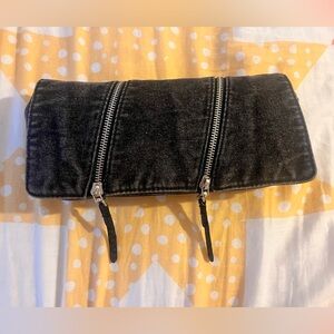 Zippered Flap Crossbody Bag